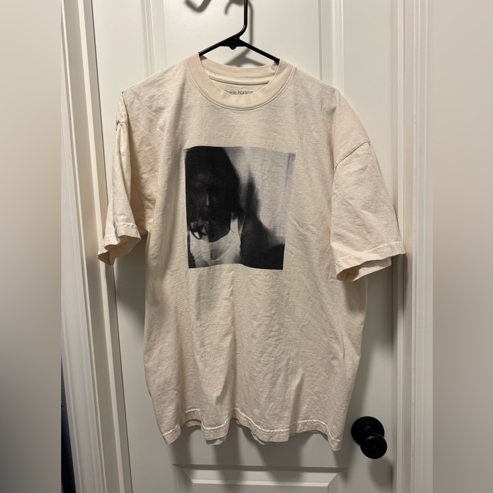 Gracie Abrams Good Riddance White Tour T-shirt